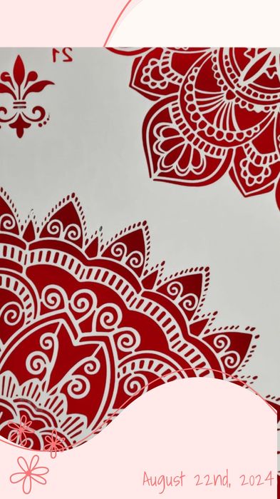 Szablon mandali, malarski, DIY, crapbookingu, tynk ozdobny - Nr 21