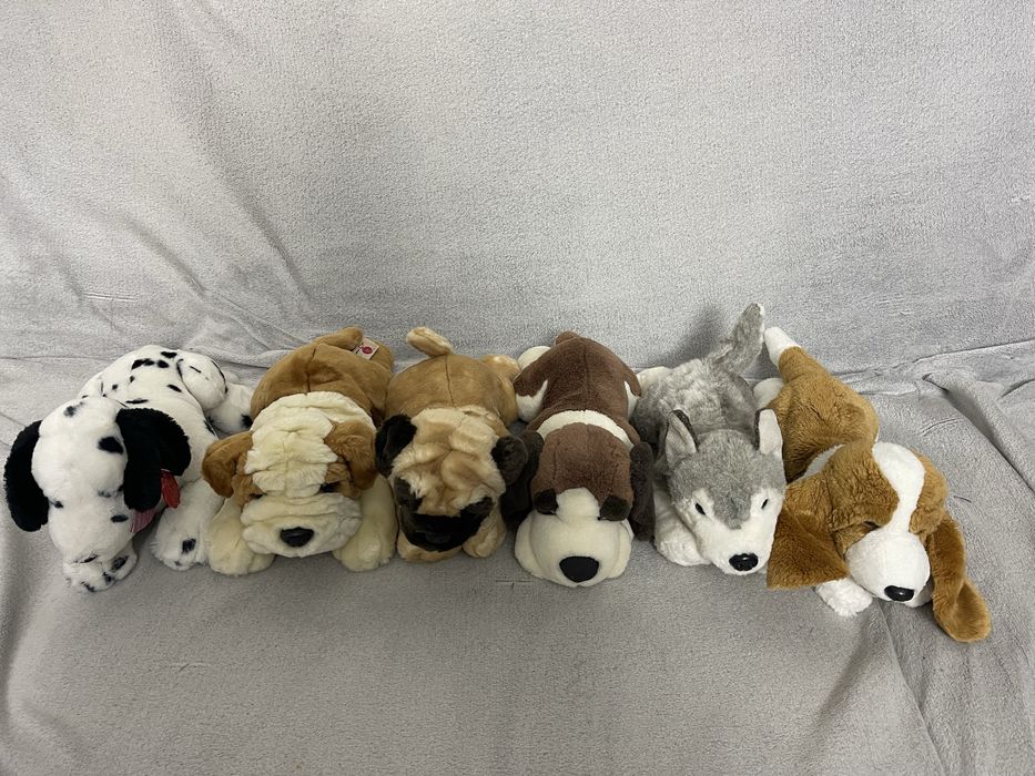 Реалистичные собаки gund, keel toys, suki, uni-toys, anna club plush