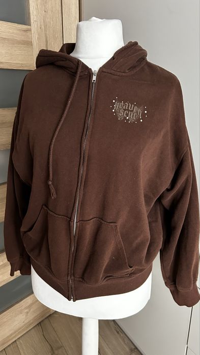 Brązowa  bluza  sportowa S