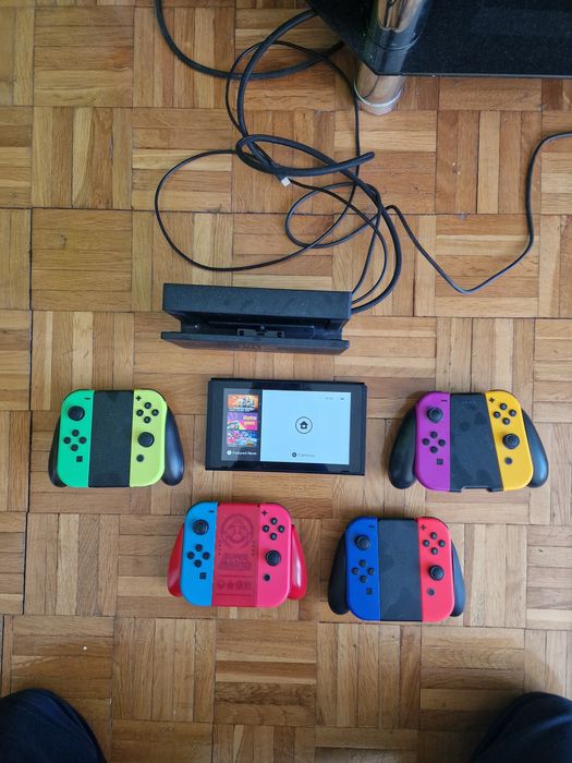 Nintendo switch 1 4 kontrolery i gra eldrador creatures.