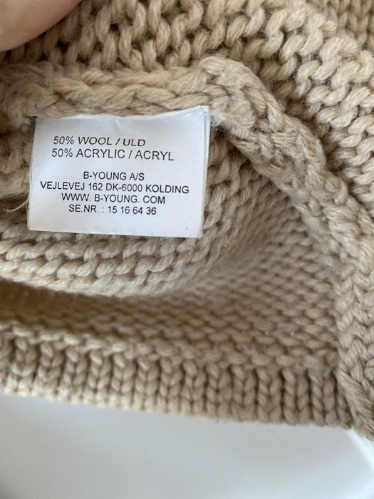 Sweter wełniany b.young, r.Xs/S