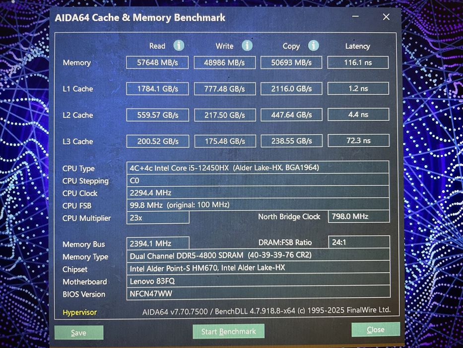 DDR5 12Gb Ramaxel 4800Mhz