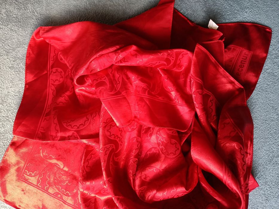 Chusta apaszka jedwabna Ecenur duża