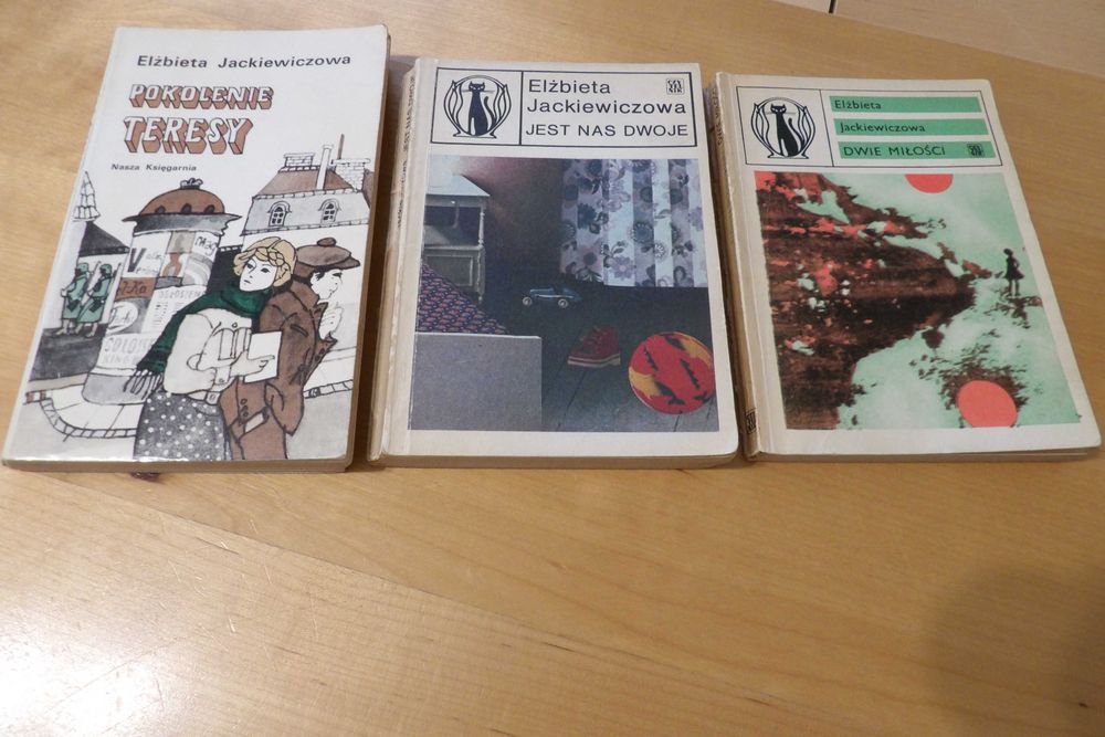 Zestaw książek młodzieżowych PRL-JACKIEWICZOWA, SIESICKA