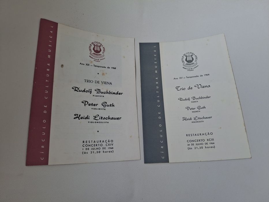 Programas antigos concerto musica classica angola