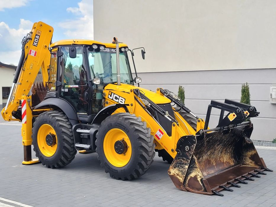 JCB 4CX / dżojstik / 4400h / bogate wyposażenie / sprowadzona /