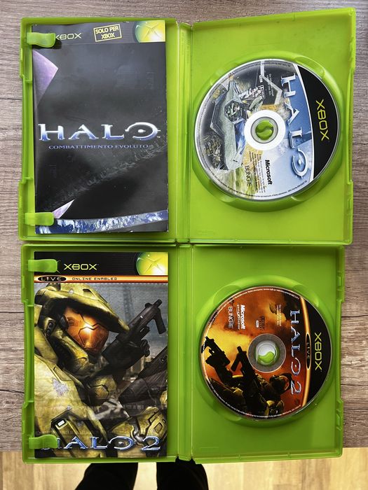 Halo - Halo 2 Xbox classic original диски игры