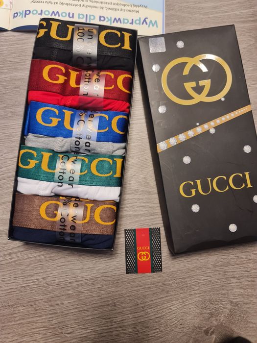 Bokserki gucci 5pak XL XXL kolory