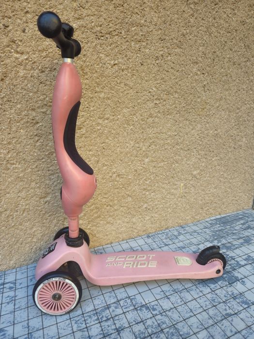 Самокат-беговел 2 в 1 Scoot&Ride Highwaykick 1 Rose