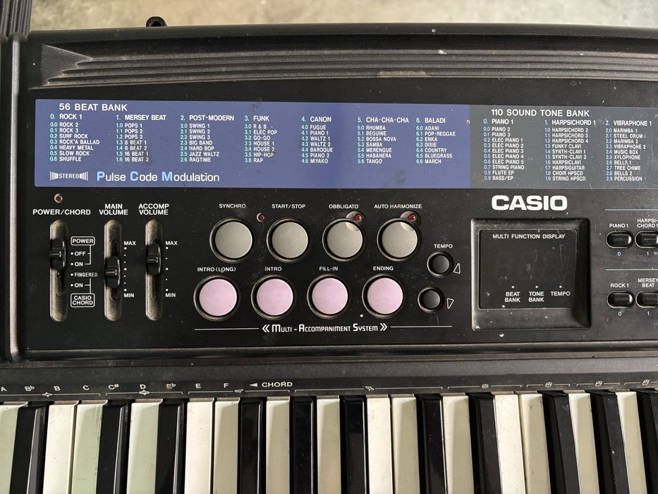 Piano CASIO CT-657 + suporte64175282922370122