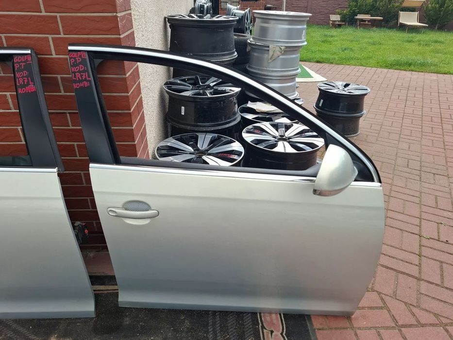 drzwi prawe tylne i prawe przednie vw golf vi kombi
