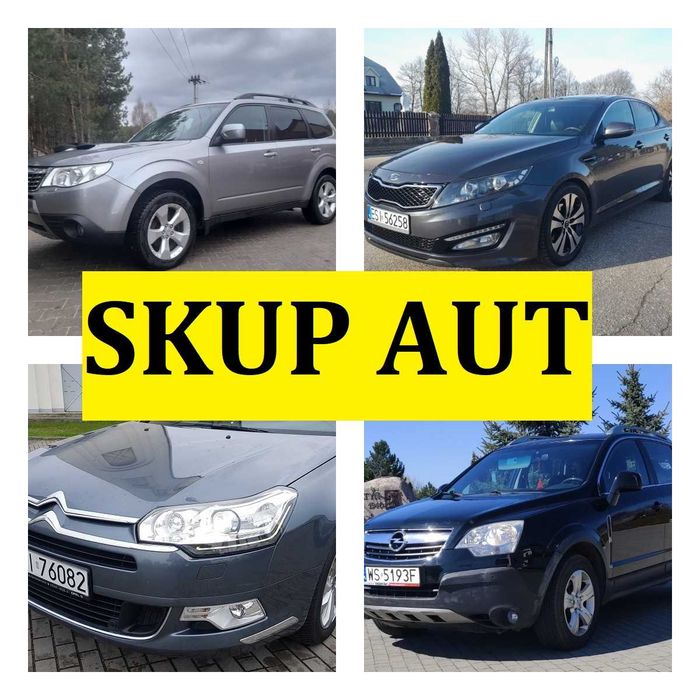 Skup Aut, Samochodów, 24H, Każdy Stan, Całe, Uszkodzone, Mazowieckie