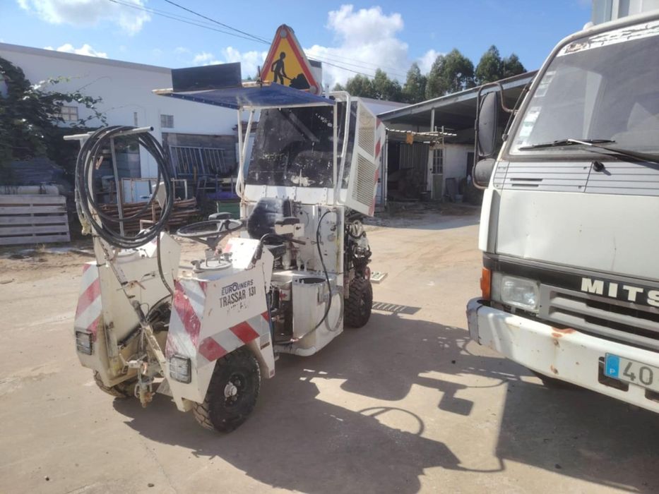 Máquina de pintar estrada euroliners