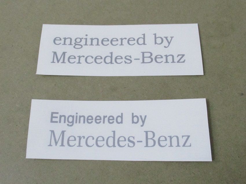 Autocolantes SportLine para Mercedes-Benz e Smart Cdi