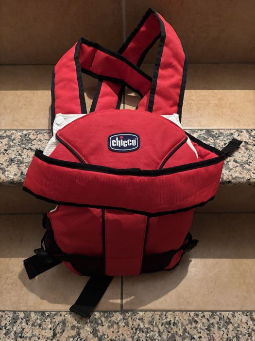 Marsúpio Chicco vermelho - Nunca usado