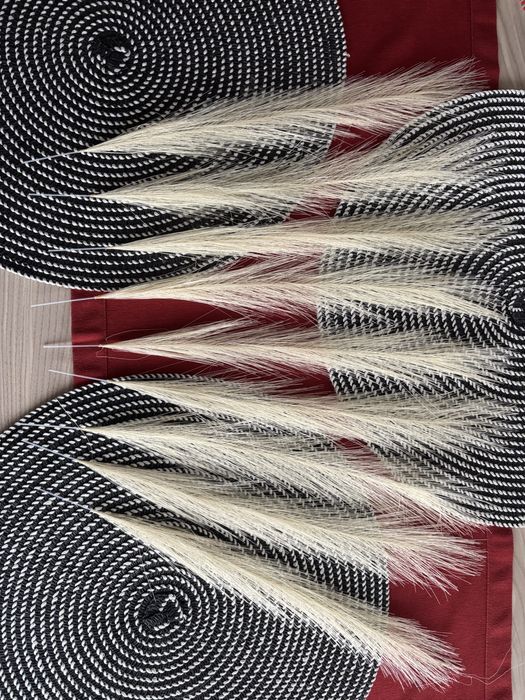 Trawa pampasowa bukiet suszony boho