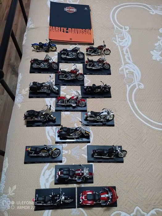 Coleção de motas "Harley-Davidson"