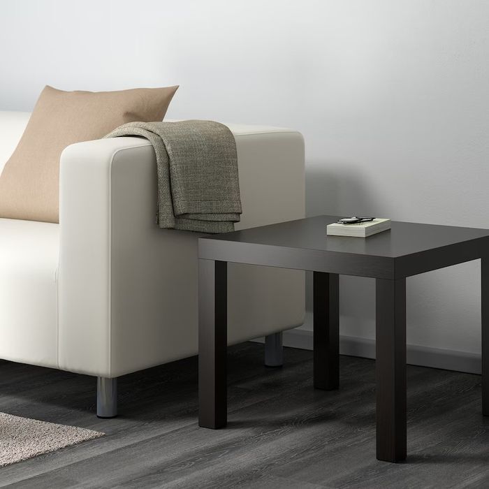 Mesa de apoio lack castanho preto
