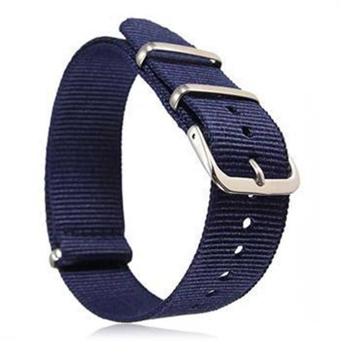 Pasek NATO do zegarka 18mm 20mm 22mm nylonowy parciany czarny zielony