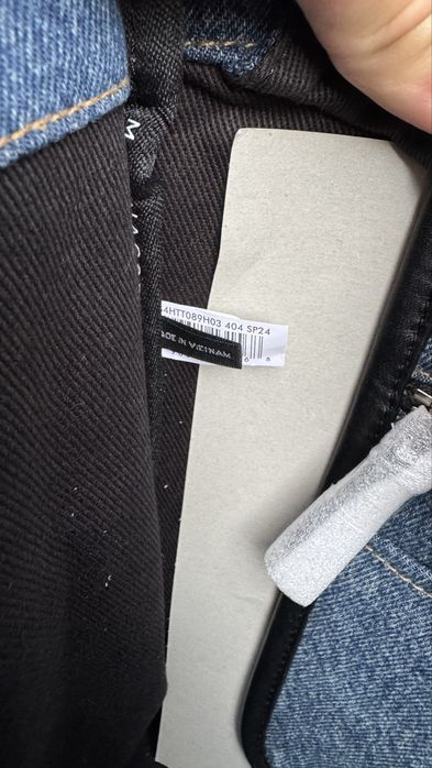 Carteira Marc Jacobs The Tote Bag Large em Denim Patchwork