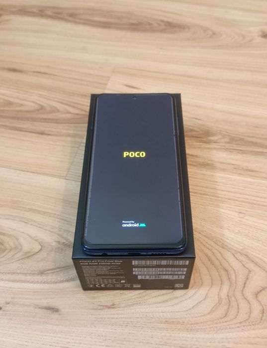 POCO X3 Pro 256GB 8GB RAM Frost Blue Komplet Pudełko Ładowarka Etui