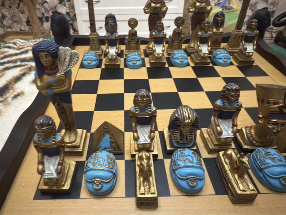 Срочно!Лучший подарок!Авторские Шахматы Египтяне против Римлян