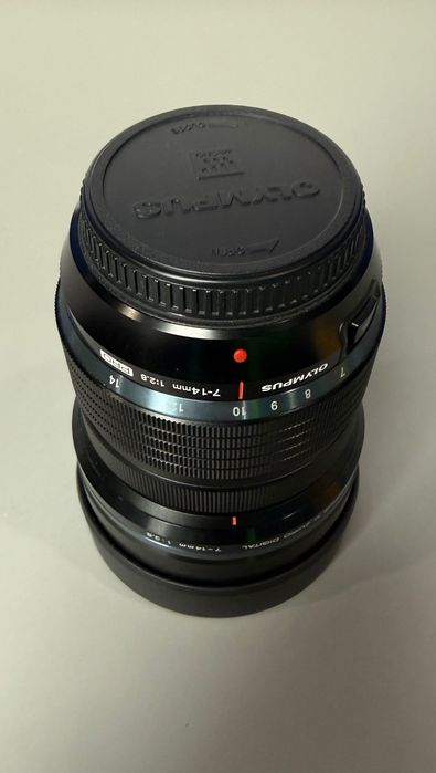 OLYMPUS M.Zuiko Digital ED 7–14mm f/2.8 PRO  – jak nowy, pudełko