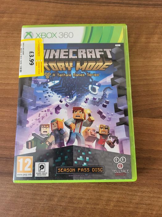 XBOX Gra MINECRAFT Story Mode +++