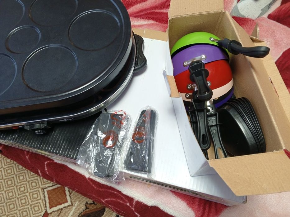 Раклетниця One Concept Woklette Grill з антипригарним покриттям 1200 В