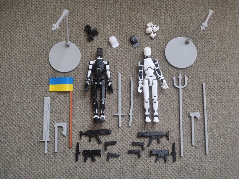 Екшен чоловічок Dummy, рухомий чоловічок, робот іграшка: 140 грн
