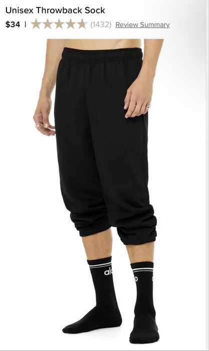 Шкарпетки носки  Unisex Throwback Sock  Alo Yoga
