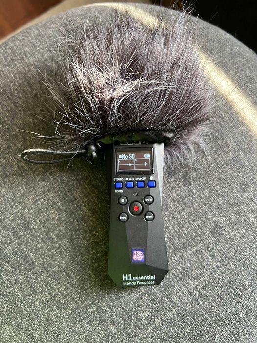 zoom h1 essential + вітрозахист
