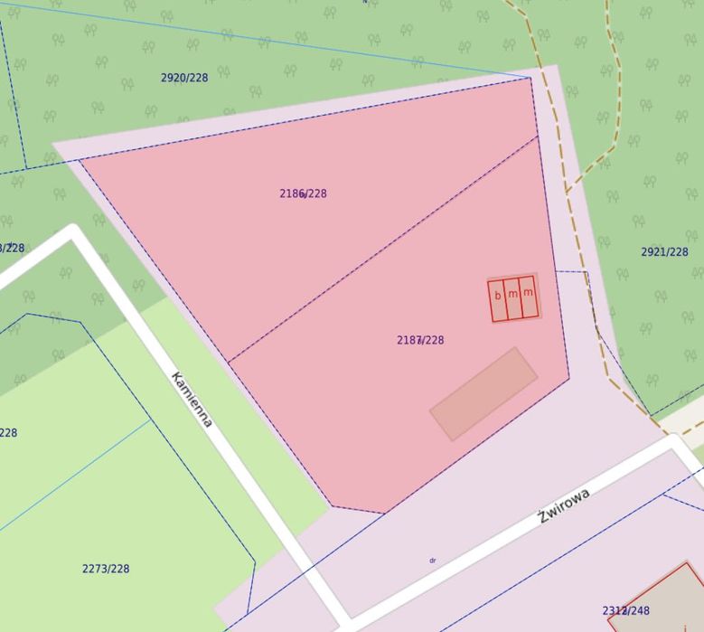 Działka pod inwestycję/produkcję – Sośnicowice – 3 289 m²