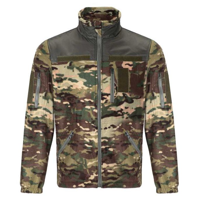 Куртка флісова тактична (водовідштовхуючі вставки). Мультикам. 48-54р.