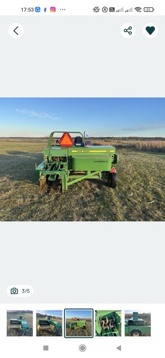 Продам прес підбирач Джон дир 330 тюковач тюковка
