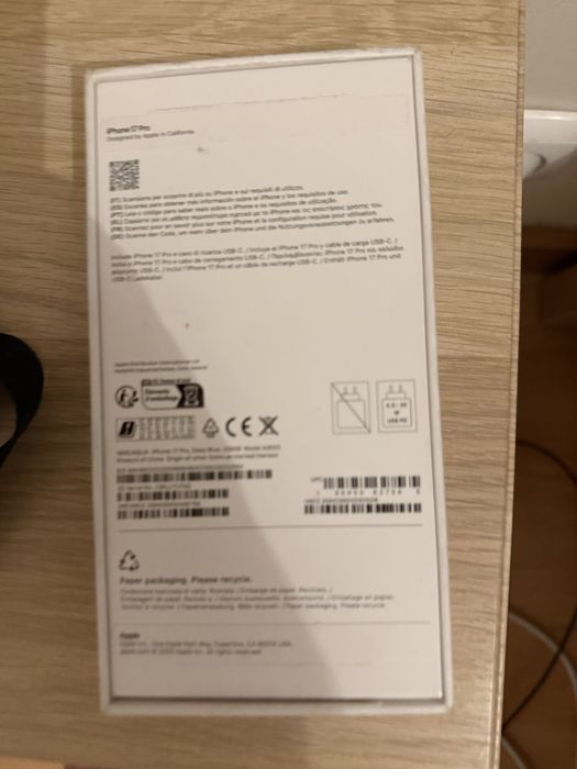 Iphone 17 pro  com factura