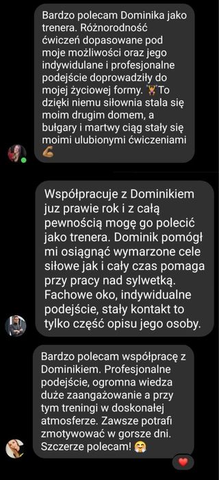 Trener personalny,darmowy pierwszy trening