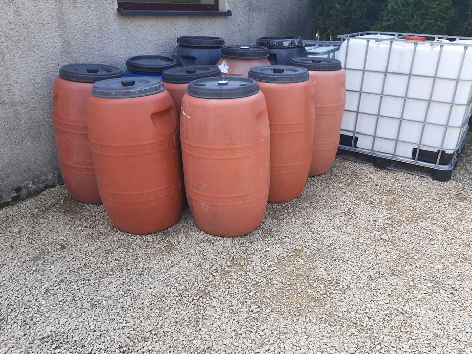 Beczka plastikowa 220l-250 Spożywka super stan