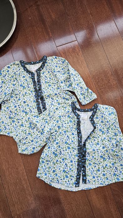 Сорочка Zara 4-5, рубашка муслінова, можна для двійні.