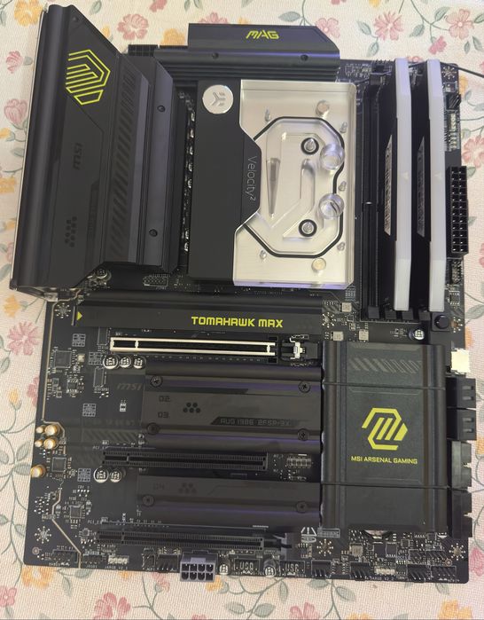 MSI mag B850 Tomahawk MAX, WiFi 7 Bluetooth 5.4, DDR5, ATX, AM5