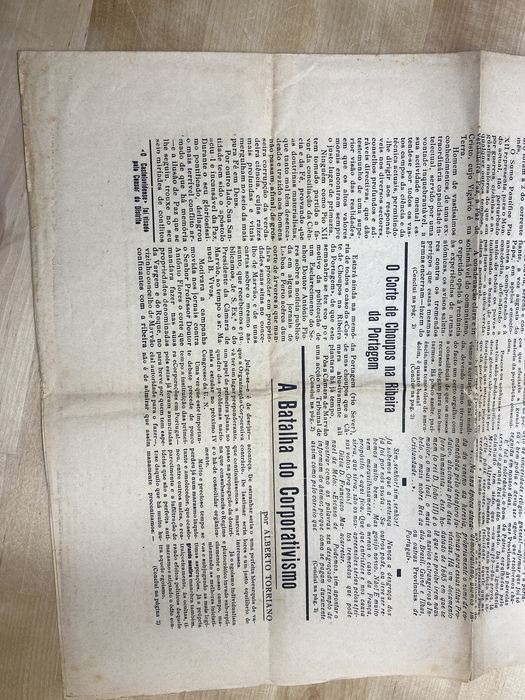 Dois exemplares Jornal O CasteloVidense , 3 Junho e 18 de Março 1956