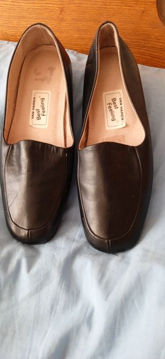 Тапочки женские кожаные