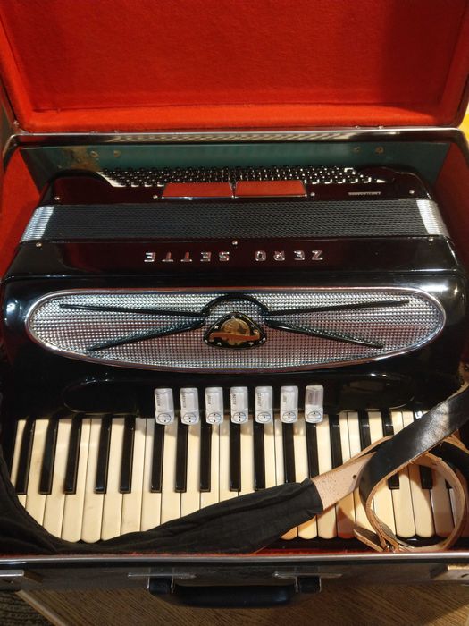 Akordeon ZERO SETTE 120 basów lekki głośny włoski