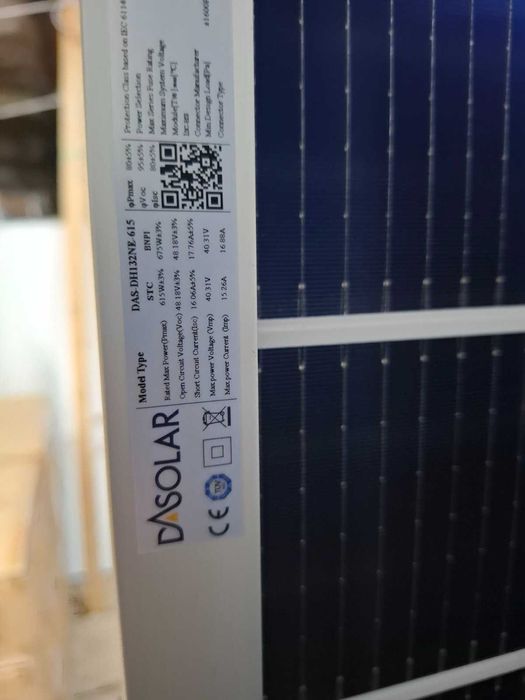 Продам солнечные панели DaSolar 615