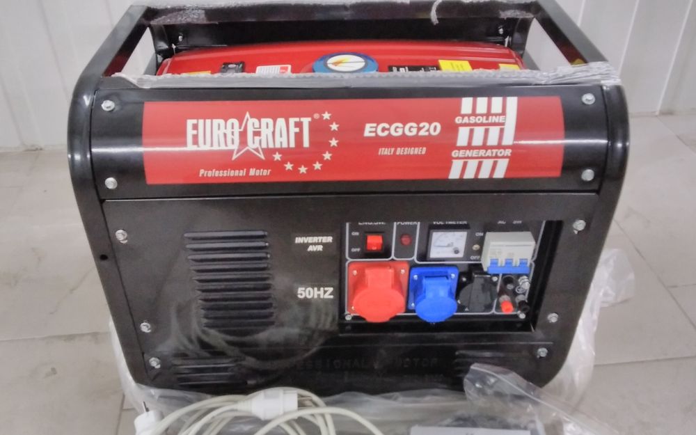 Генератор бензиновий EURO CRAFT ЕСGG 20