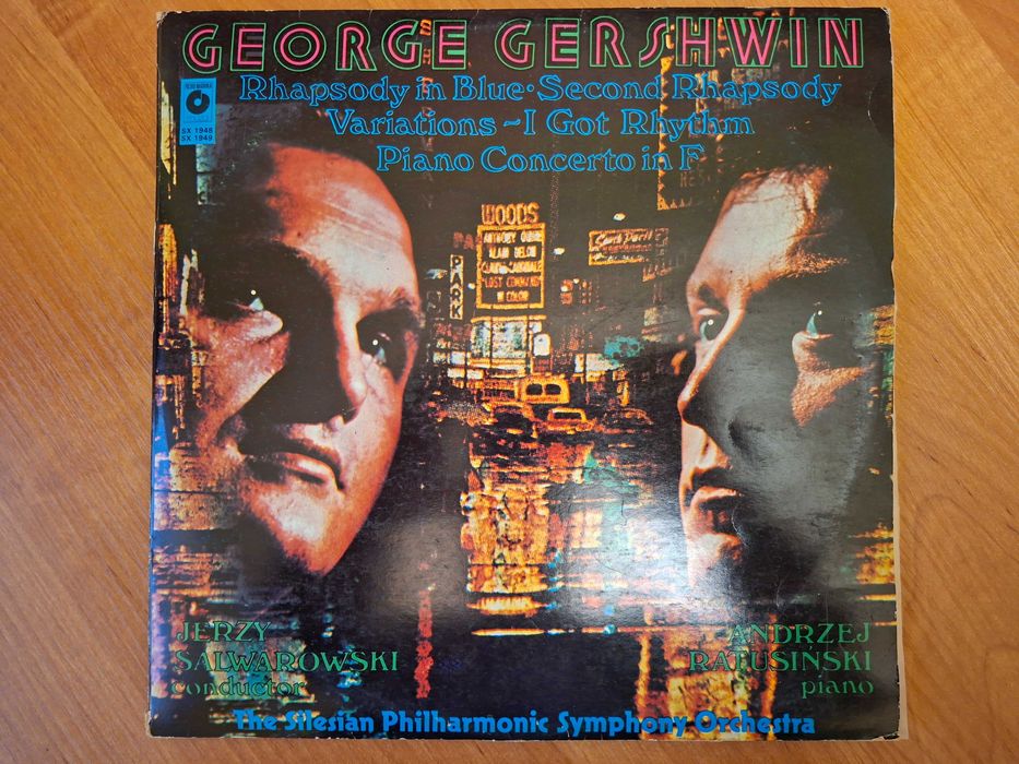 płyta winylowa George Gershwin stan VG+/EX klasyka 2LP