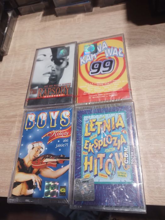 Ròżne kasety do wyboru