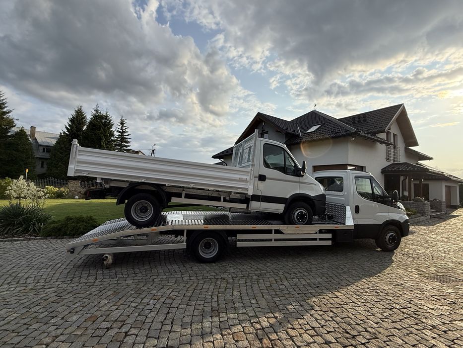 Zabudowa laweta pomoc drogowa iveco mercedes sprinter daily producent