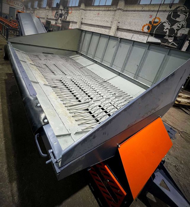 Мобильная завальная яма, разгрузчик, мобільна завальна яма, конвейер