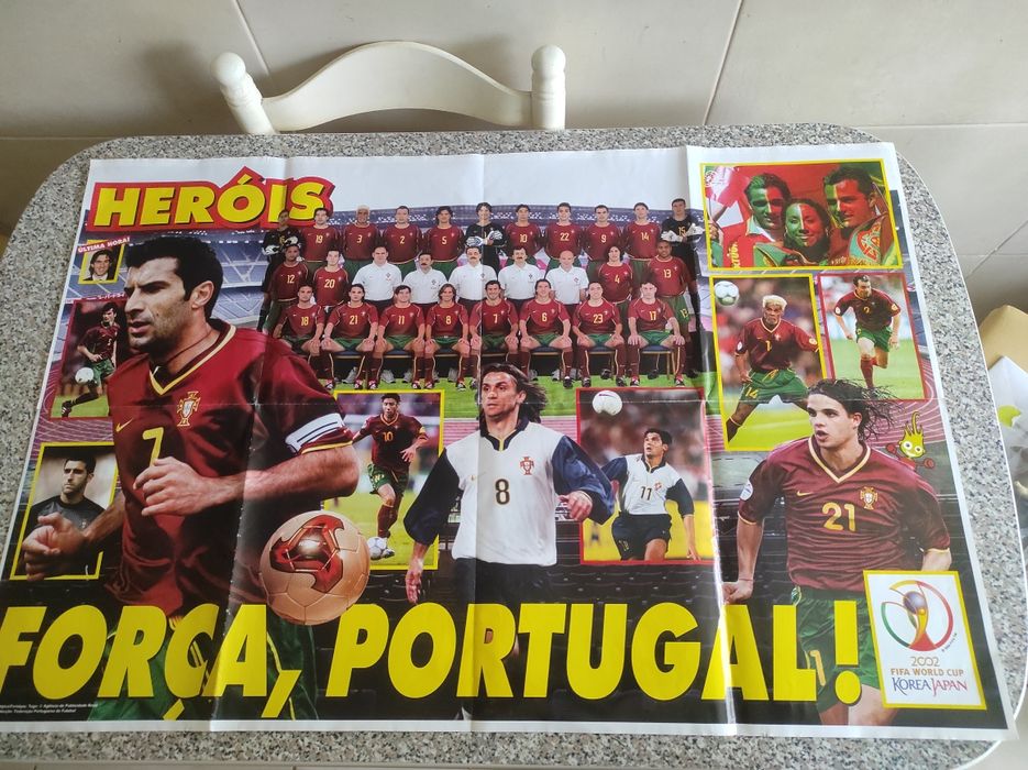 Poster Heróis do Mundial 2002